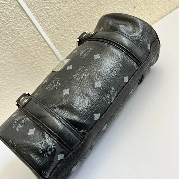 MCM Black Satchel - Picture 6 of 14